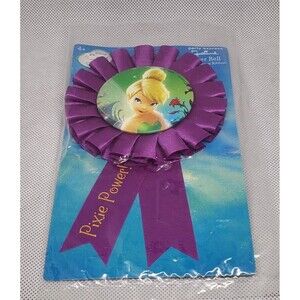 Disney Fairies Tinker bell Party Supply-Party Favors Pixie Power Ribbon award...